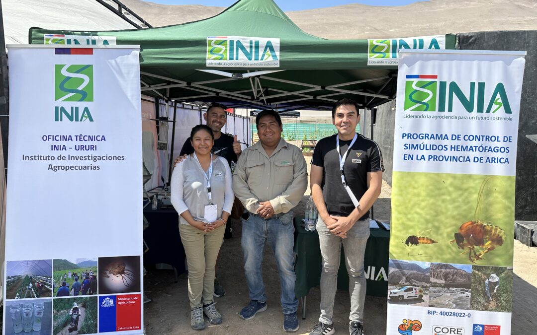 INIA Ururi comparte sus experiencias en Expo Agro Azapa