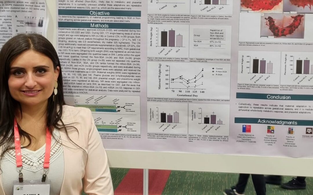 Investigadora del INIA presenta avances en conferencia internacional sobre reproducción en Dublín