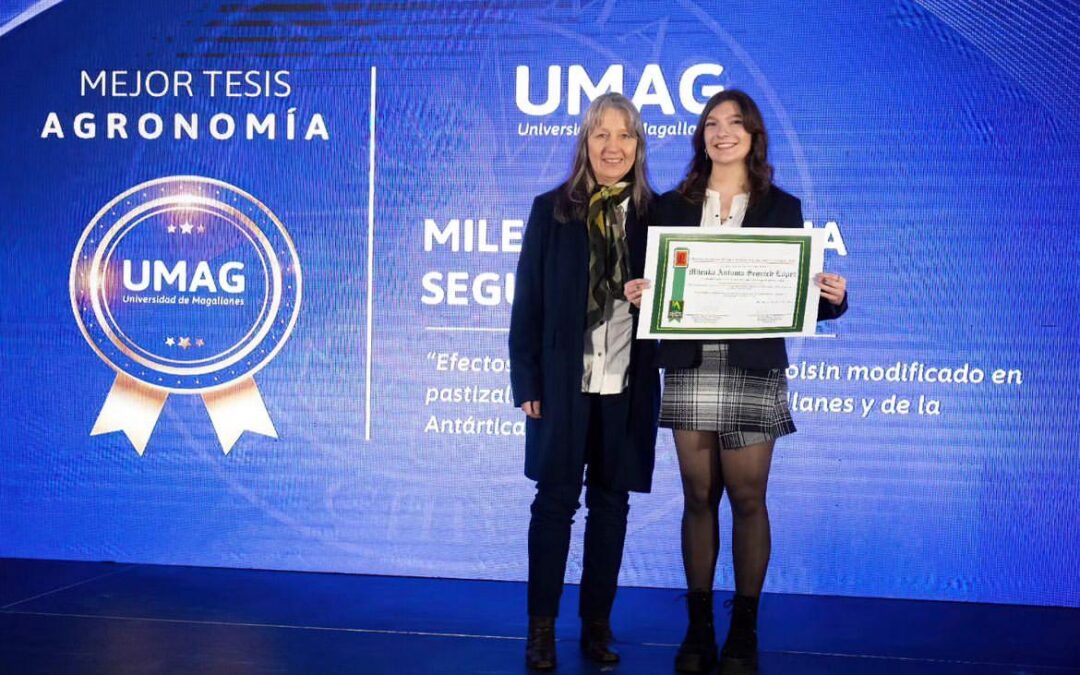 Colegio de Ingenieros Agrónomos de Chile reconoció a la Mejor Tesis 2023 a investigación desarrollada en el marco de proyecto INIA en Magallanes
