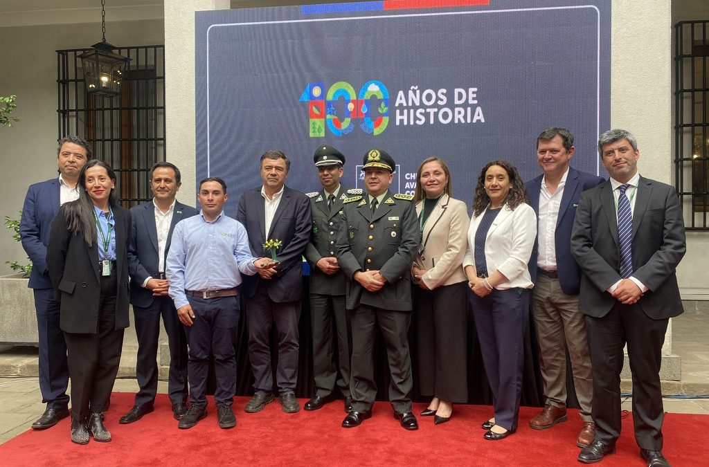 Colaboración entre INIA Chile y Gendarmería es reconocida por el Ministerio de Agricultura en La Moneda