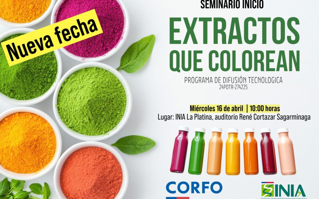 Seminario de inicio del proyecto «Extractos que Colorean»