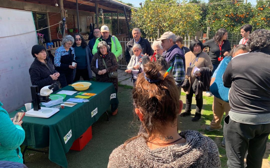 Productores de Talagante se capacitaron en manejo integrado de plagas gracias al apoyo de INIA La Platina
