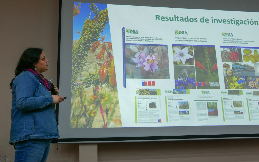 INIA Intihuasi realiza charla magistral sobre biodiversidad y conservación ex-situ de la flora nativa