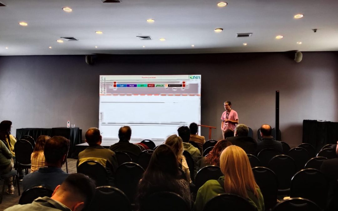 En Fruittrade 2025: INIA La Platina presenta innovaciones en edición génica para enfrentar el cambio climático