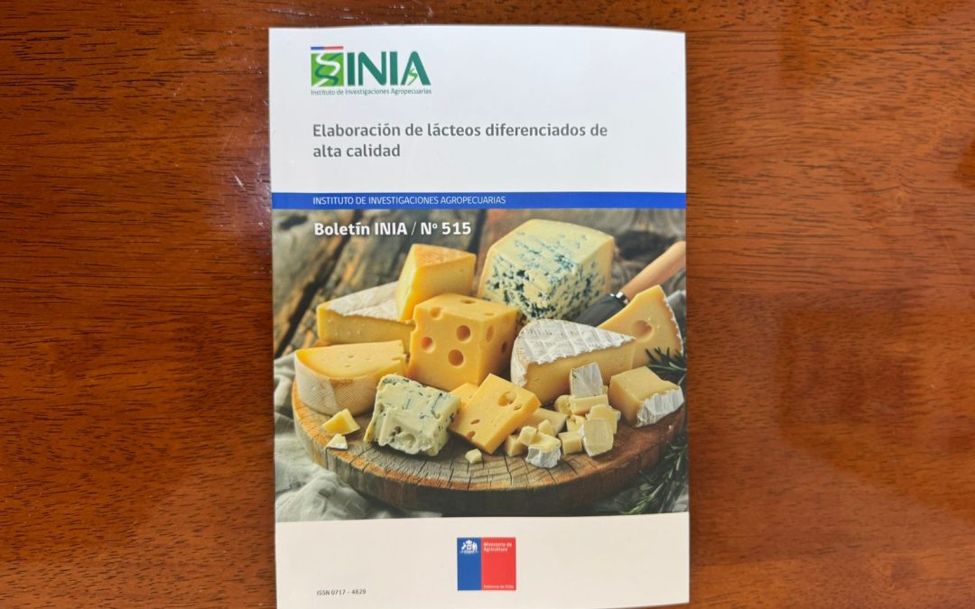 INIA publica nuevo boletín técnico sobre productos lácteos y quesos diferenciados de alta calidad