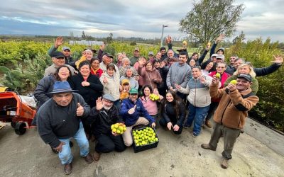 Agricultores del Proyecto Frutales 1