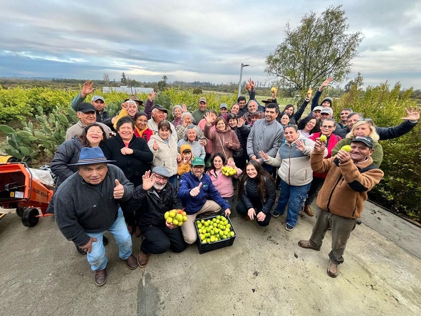 Agricultores del Proyecto Frutales 1
