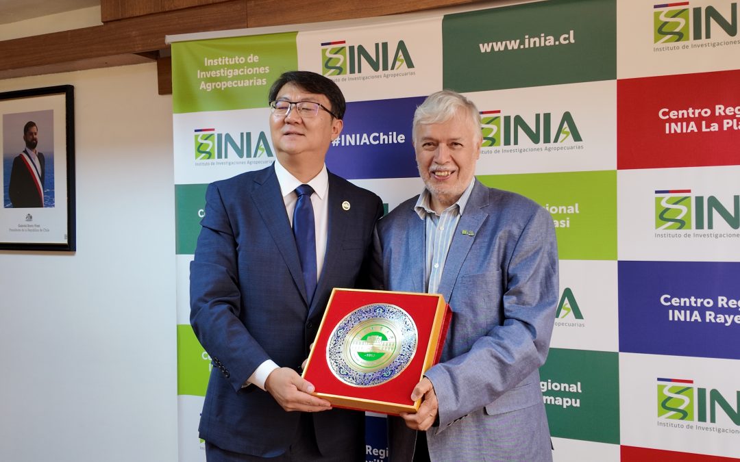 INIA Chile fortalece cooperación con Universidad  Agrícola de Shenyang, un referente científico de China