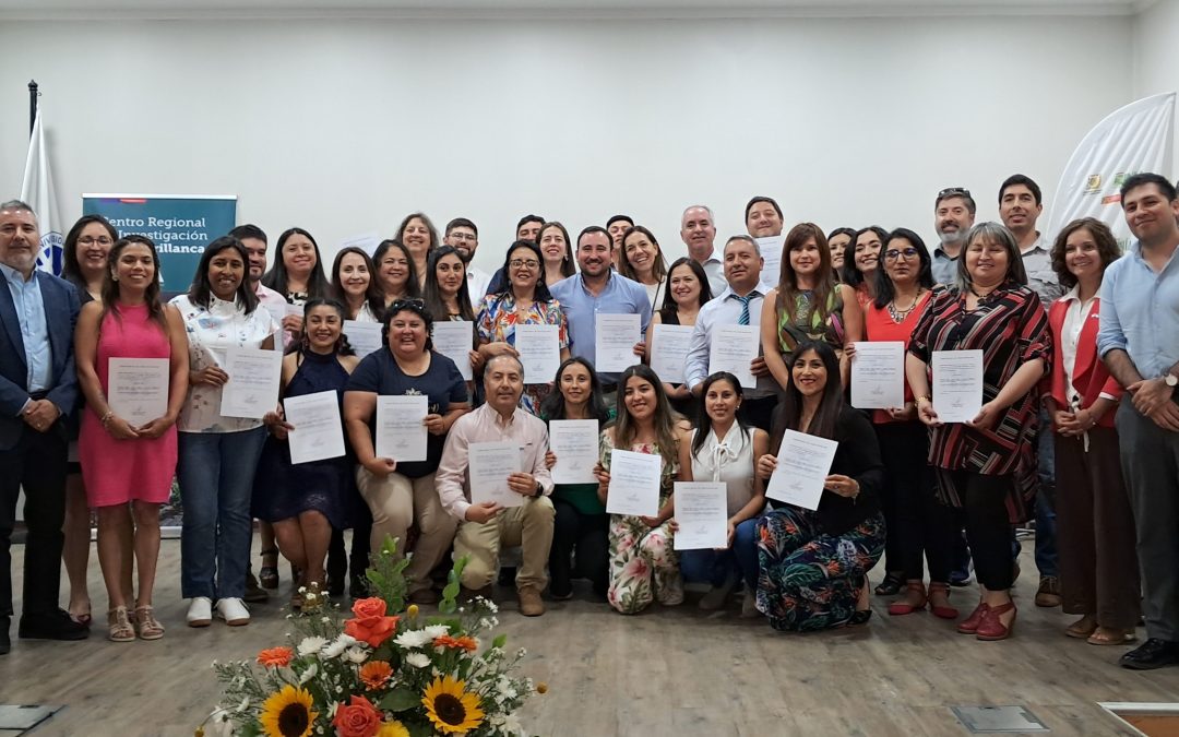 Con 49 nuevos titulados: finaliza cuarta versión de Diplomado en Fruticultura en La Araucanía