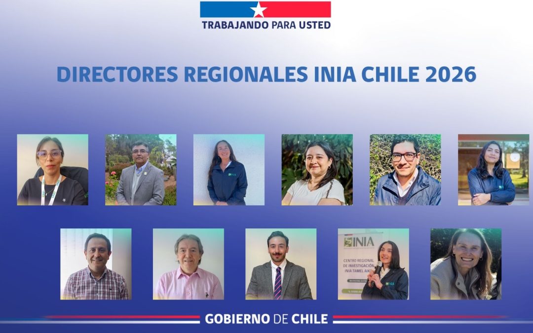 INIA anuncia sus directores regional 2026
