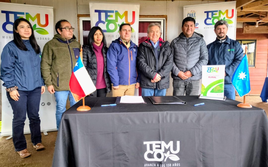 INIA Carillanca y Municipalidad de Temuco impulsan alianza para fortalecer la gestión hídrica y la agricultura sustentable de la comuna